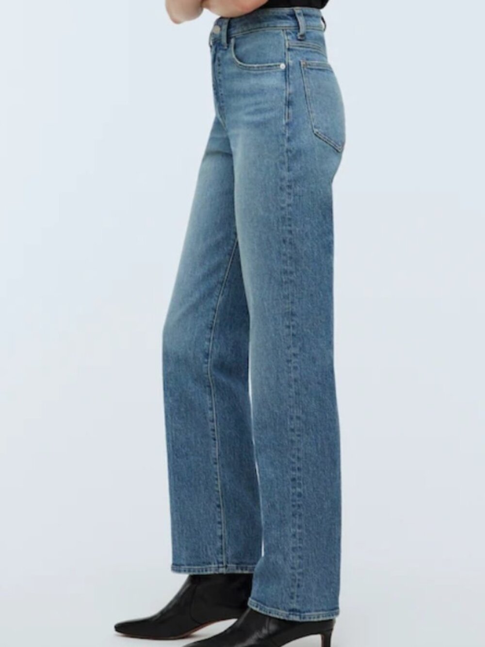 Madewell The 90's Straight Jean - Rondell Wash - 31
